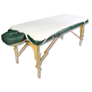 NRG Fleece Table Pad - Massage Table Fleece Pad - Natural