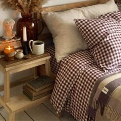 Berry Gingham Linen Bedtime Bundle