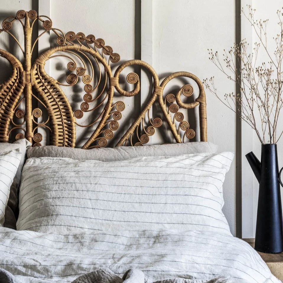 Luna Stripe Linen Pillowcases (Pair) - Image 3