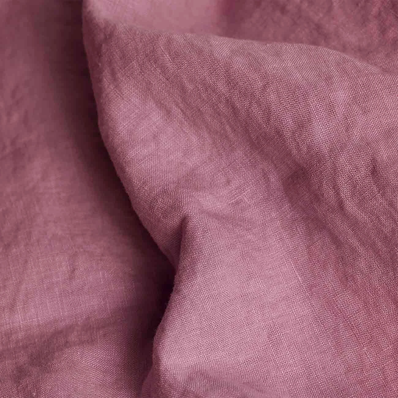 Raspberry Linen Pillowcases (Pair) - Image 2