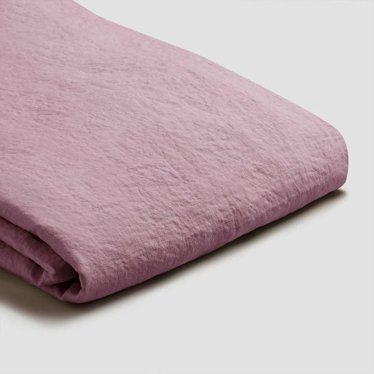 Raspberry Linen Fitted Sheet - Image 3