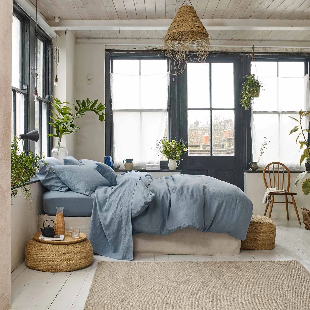 Dusk Blue Sheet Set - Image 7