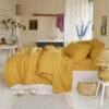 Honey Linen Sheet Set
