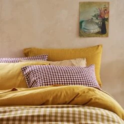 Honey Linen Duvet Cover