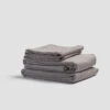 Dove Gray Linen Sheet Set