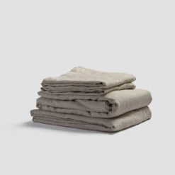 Oatmeal Linen Sheet Set