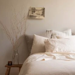 Cloud Cream Seersucker Cotton Bedtime Bundle