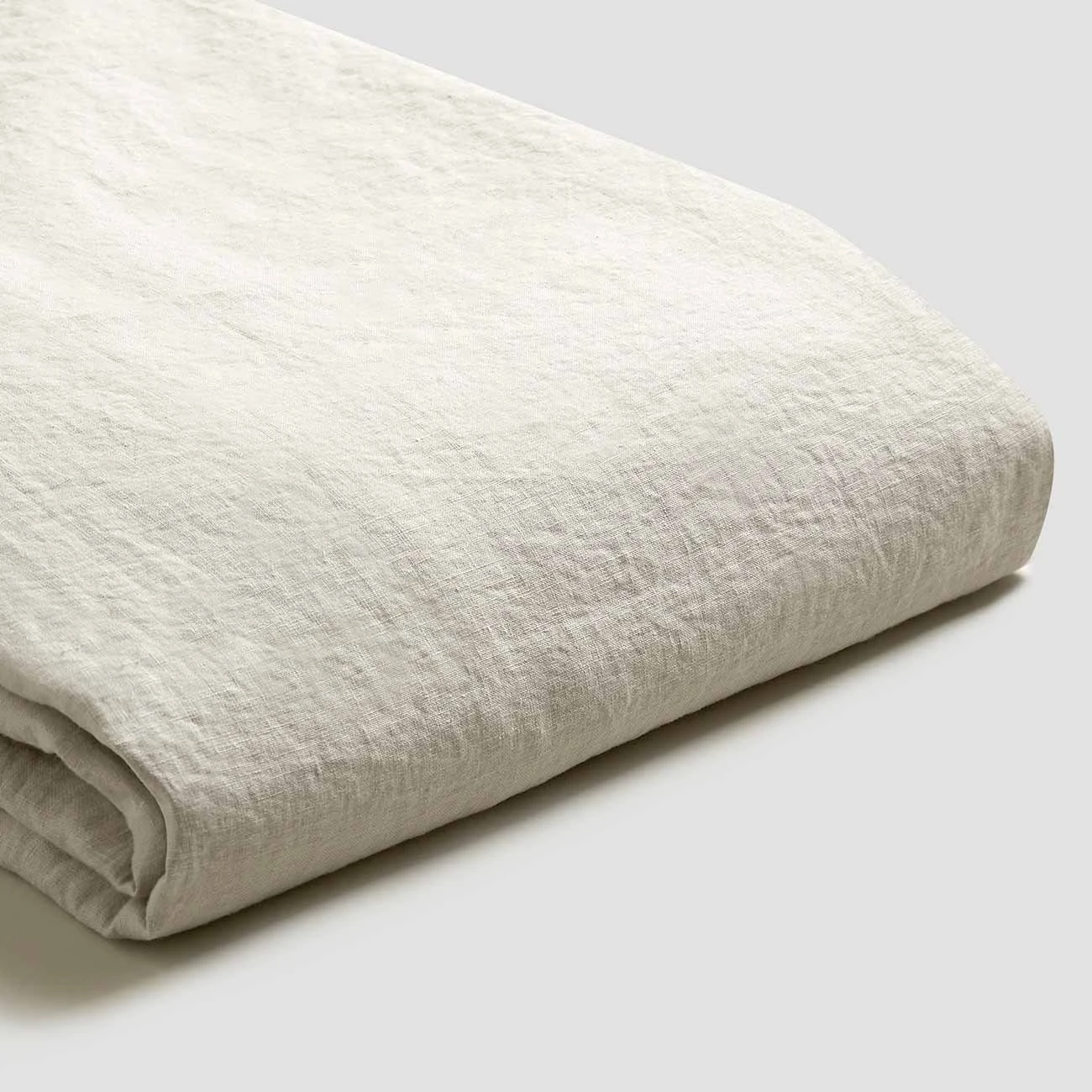 Oatmeal Linen Sheet Set - Image 3