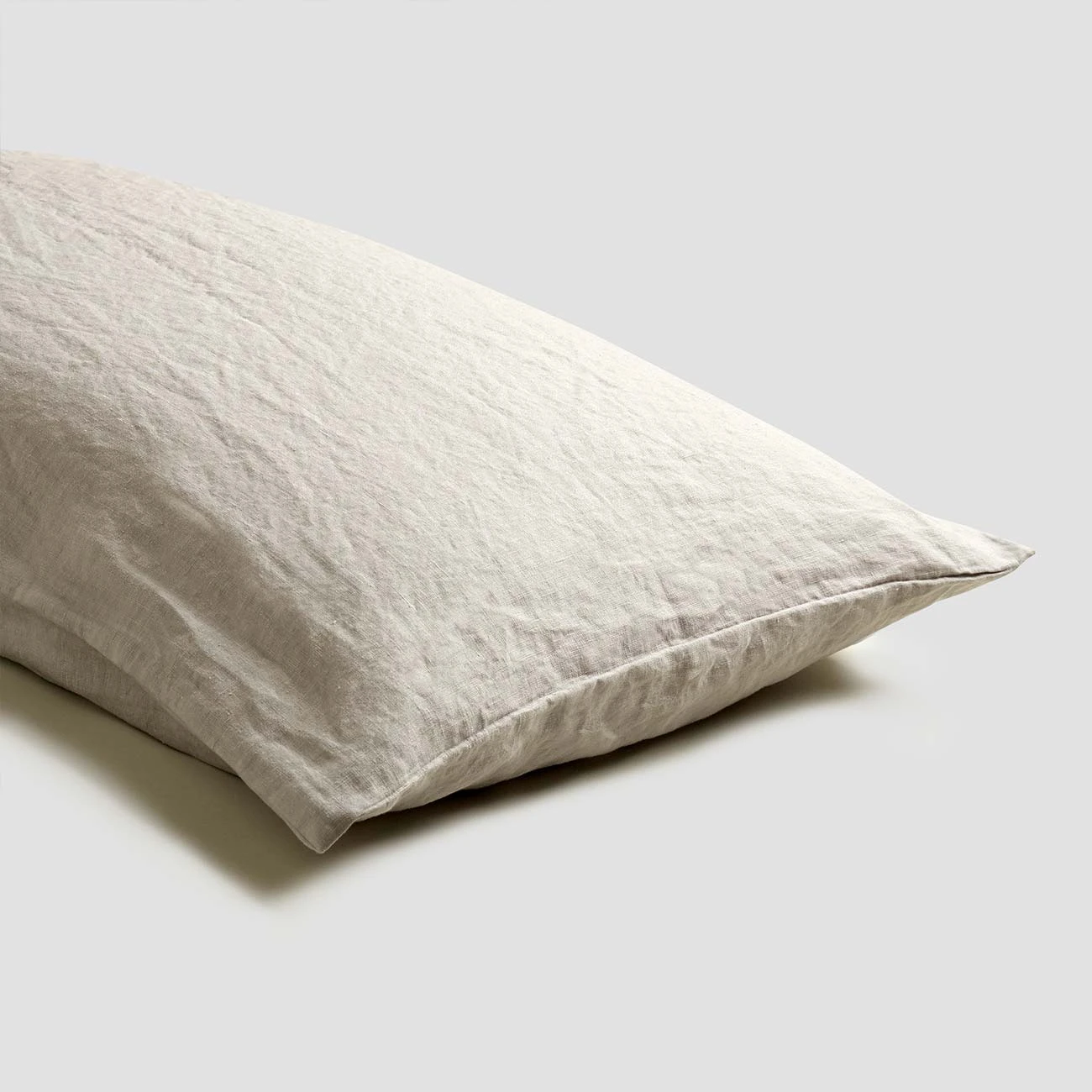 Oatmeal Linen Sheet Set - Image 4