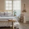 Stone Washed Percale Cotton Sheet Set