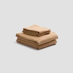 Sandstone Linen Sheet Set