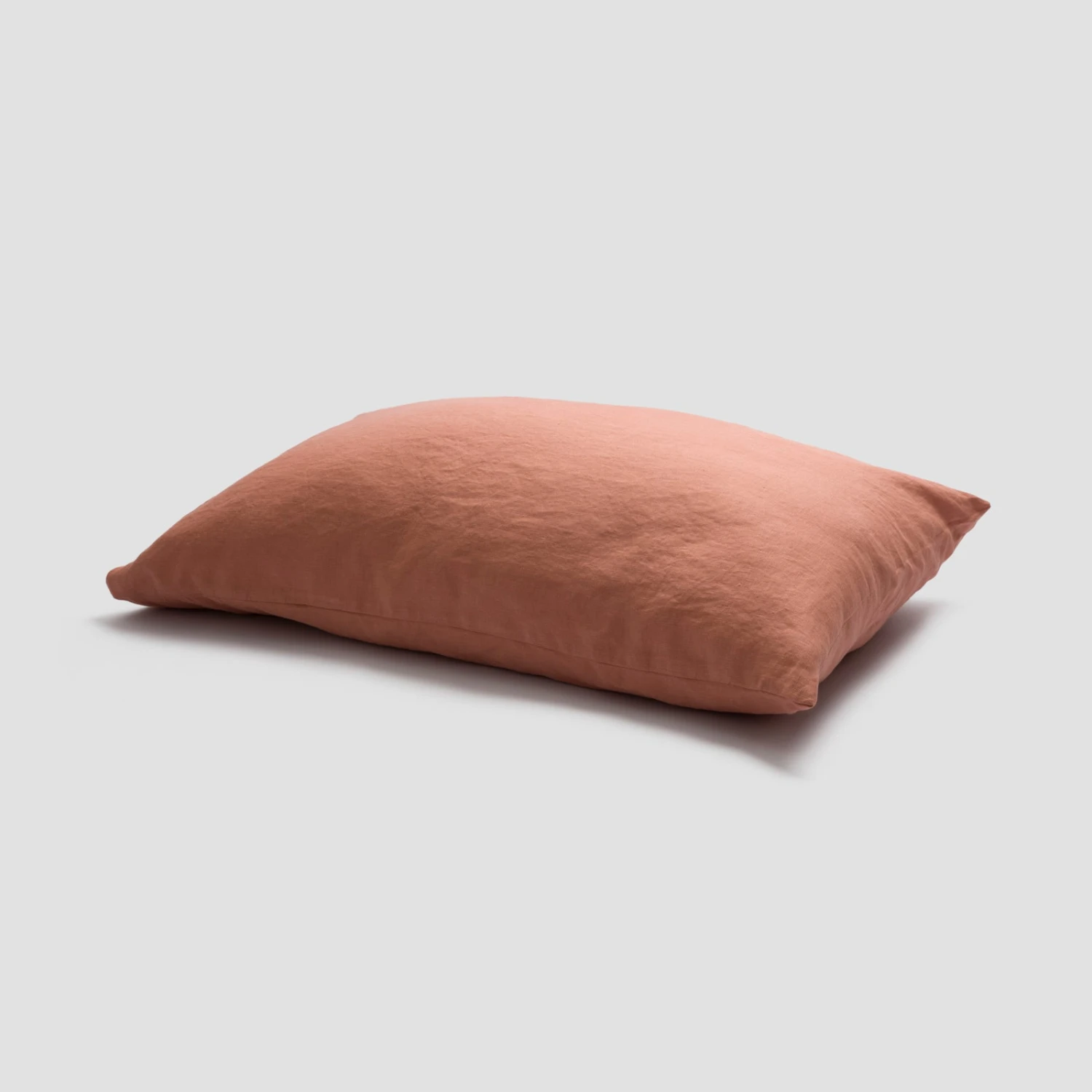 Warm Clay Linen Pillowcases (Pair)
