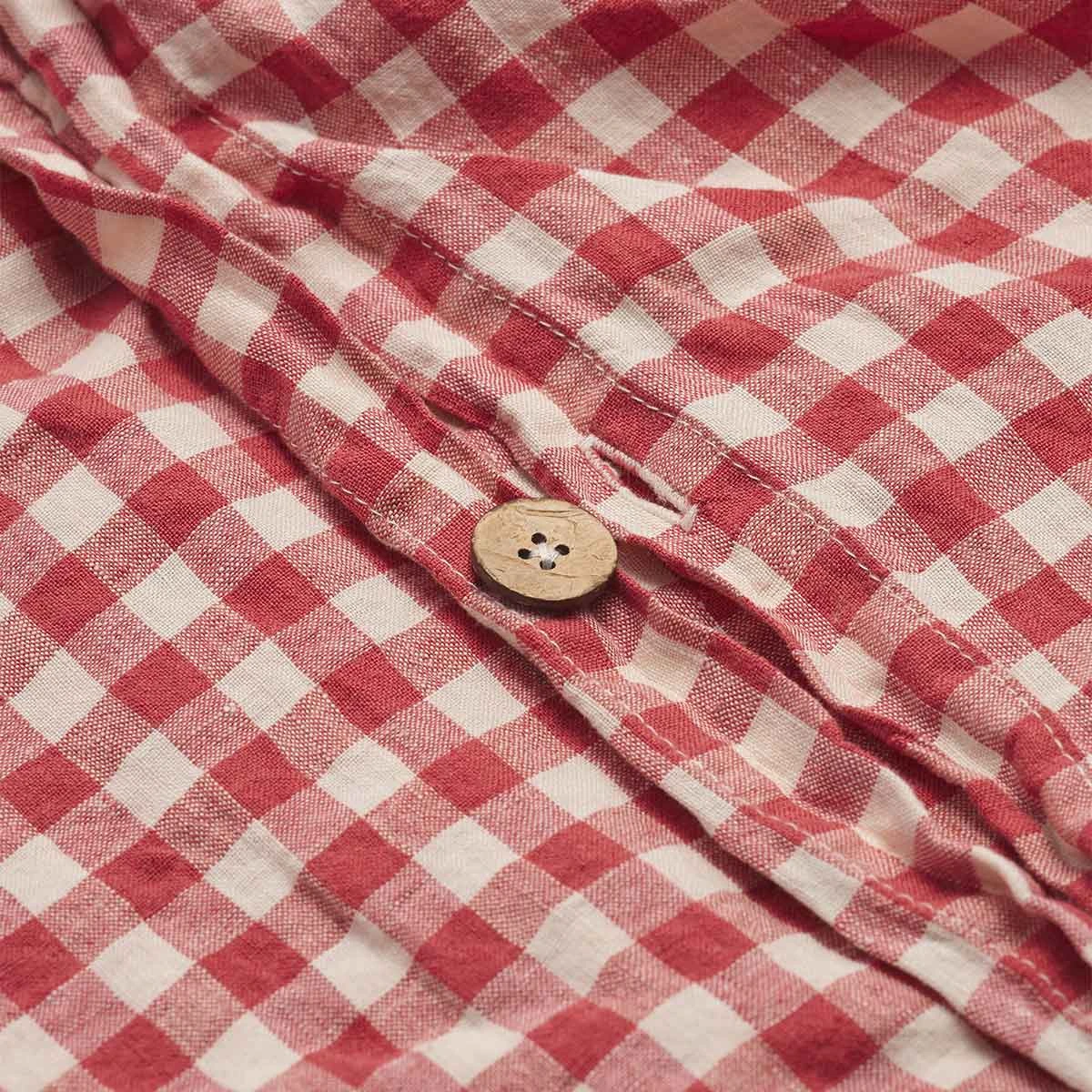 Mineral Red Gingham Linen Bundle - Image 7