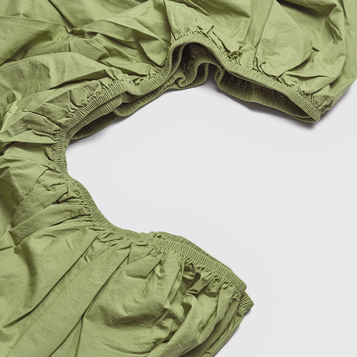 Pear Washed Cotton Percale Sheet Set - Image 4