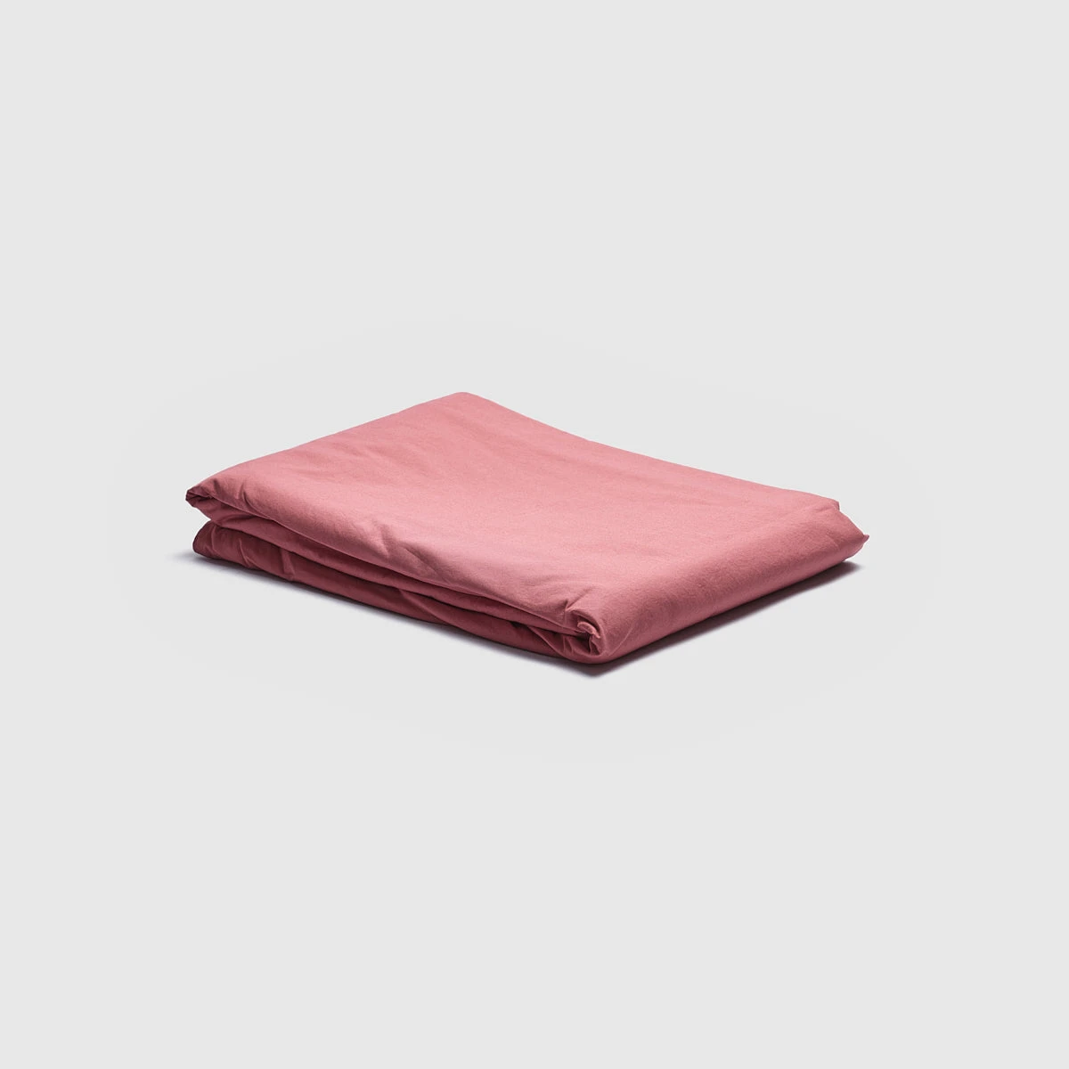 Red Dune Washed Cotton Percale Flat Sheet - Image 3