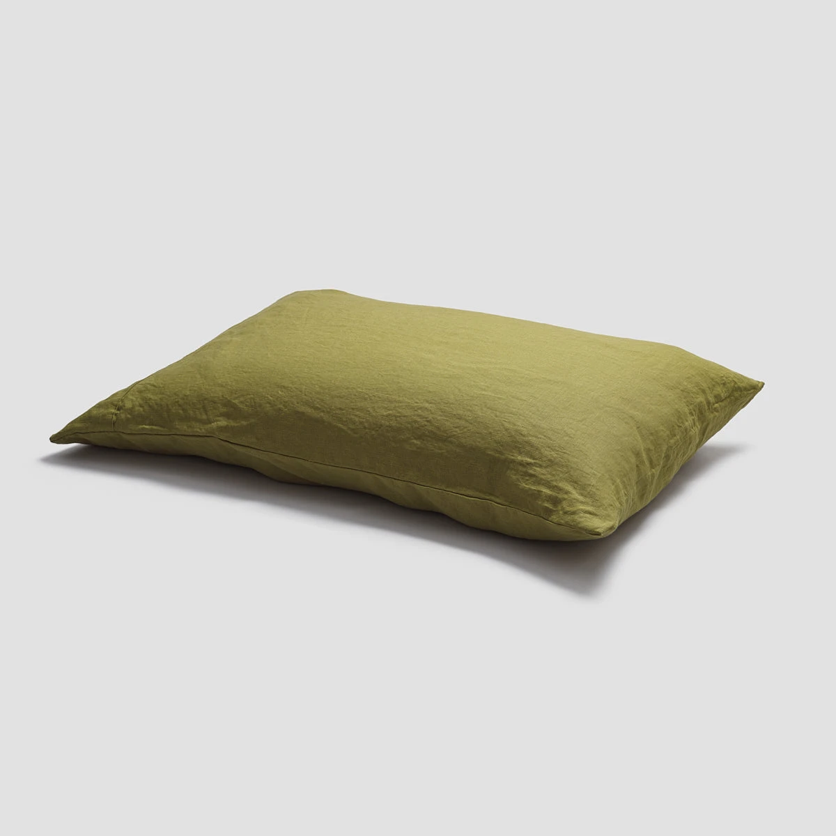 Botanical Green Linen Pillowcases (Pair) - Image 3
