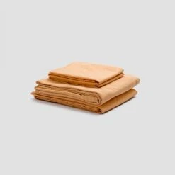 Sun Baked Washed Cotton Percale Sheet Set