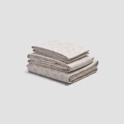 Spring Sprig Printed Cotton Sheet Set
