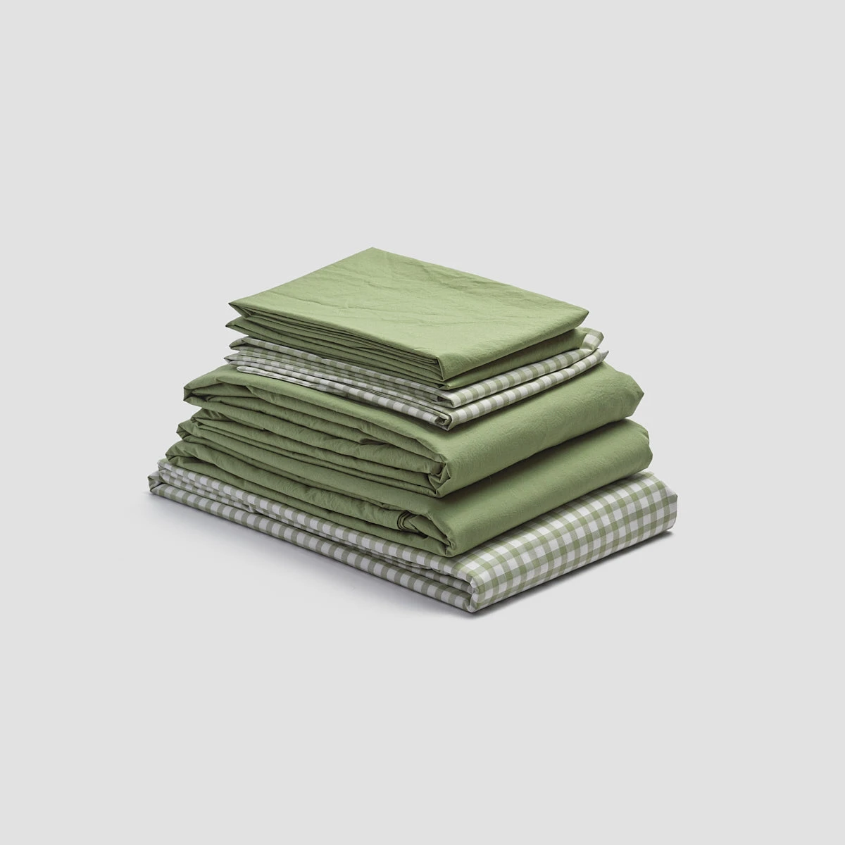 Pear Small Gingham Cotton Percale Bundle - Image 4
