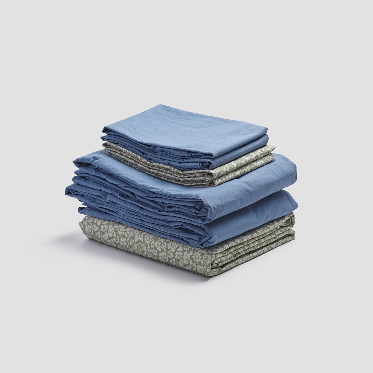 Pear Meadow Floral Printed Cotton Percale Bundle - Image 6