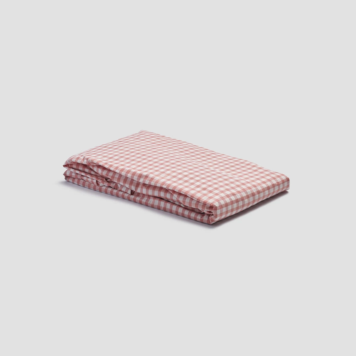 Red Dune Small Gingham Cotton Fitted Sheet - Image 3