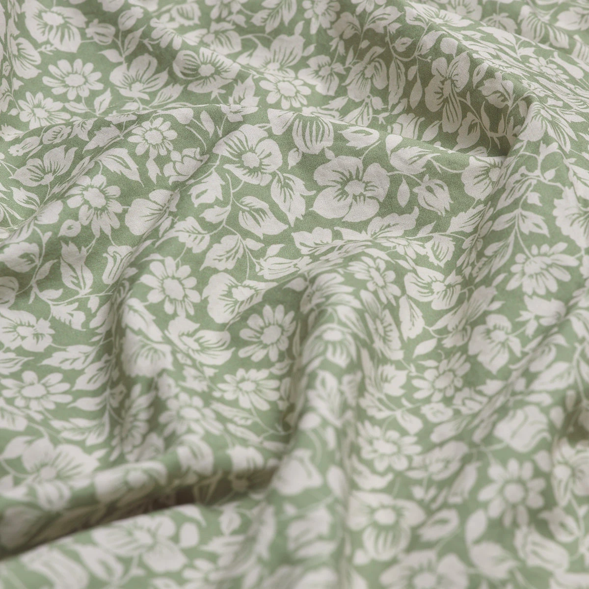 Pear Meadow Floral Printed Cotton Percale Bundle - Image 3
