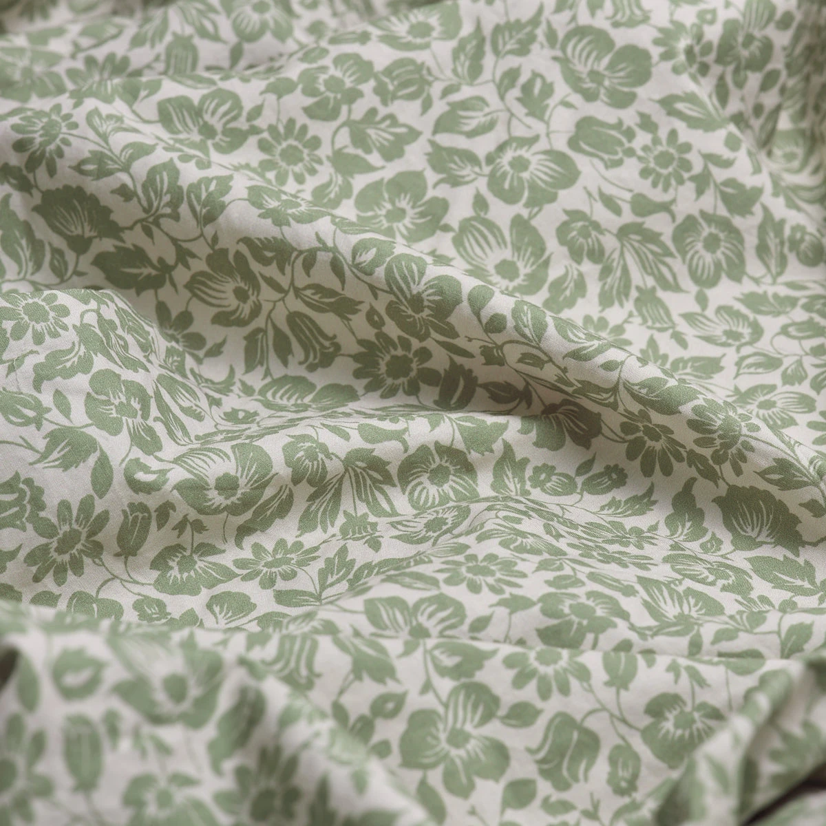 Pear Meadow Floral Printed Cotton Percale Bundle - Image 2