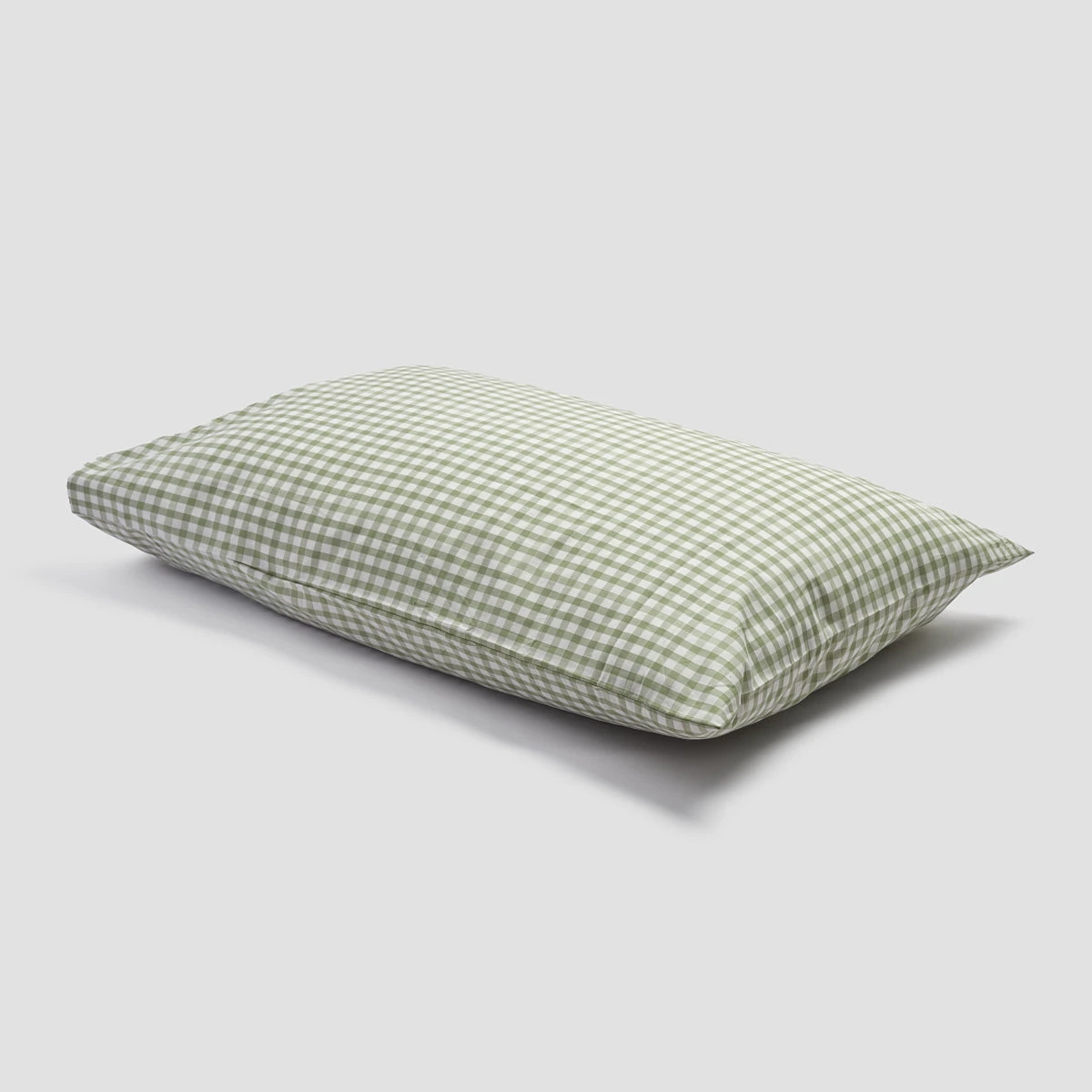 Pear Small Gingham Cotton Sheet Set - Image 4