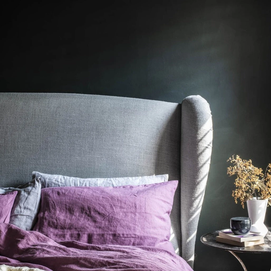 Raspberry Linen Pillowcases (Pair) - Image 3