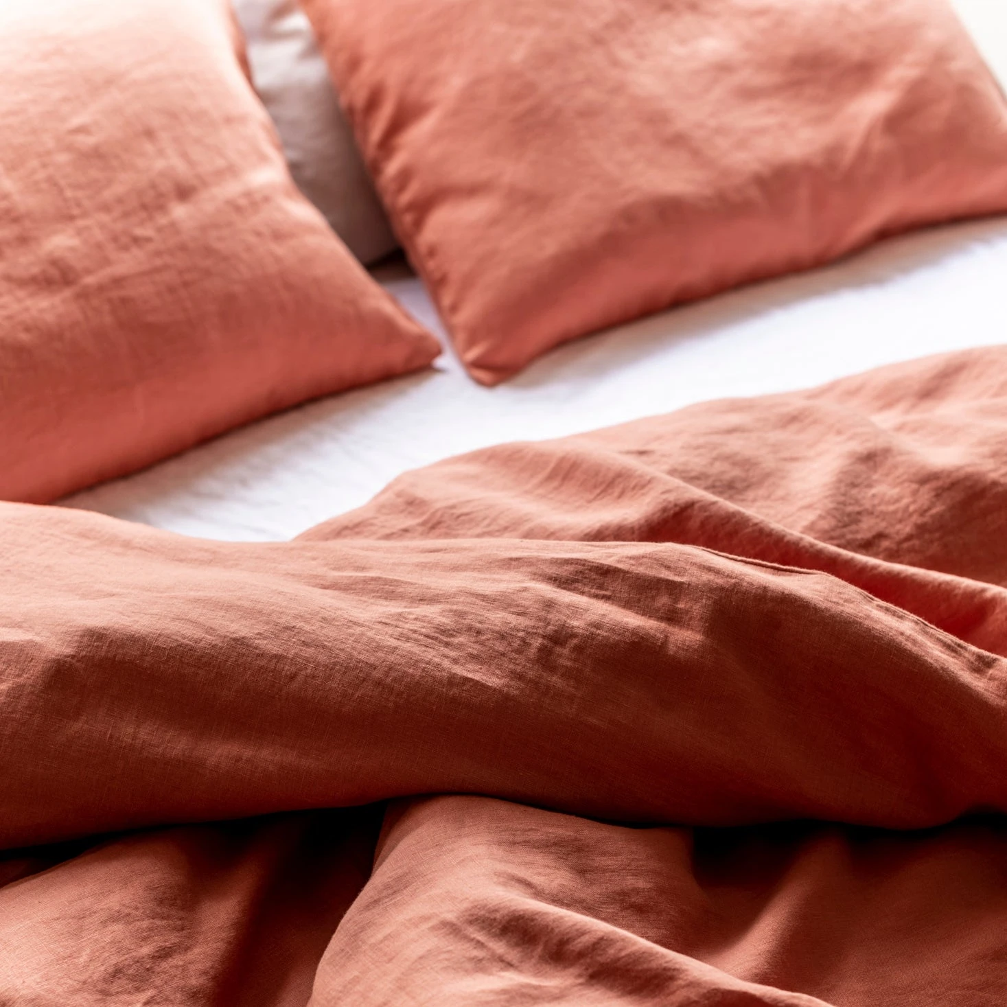 Burnt Orange Linen Bedtime Bundle - Image 6